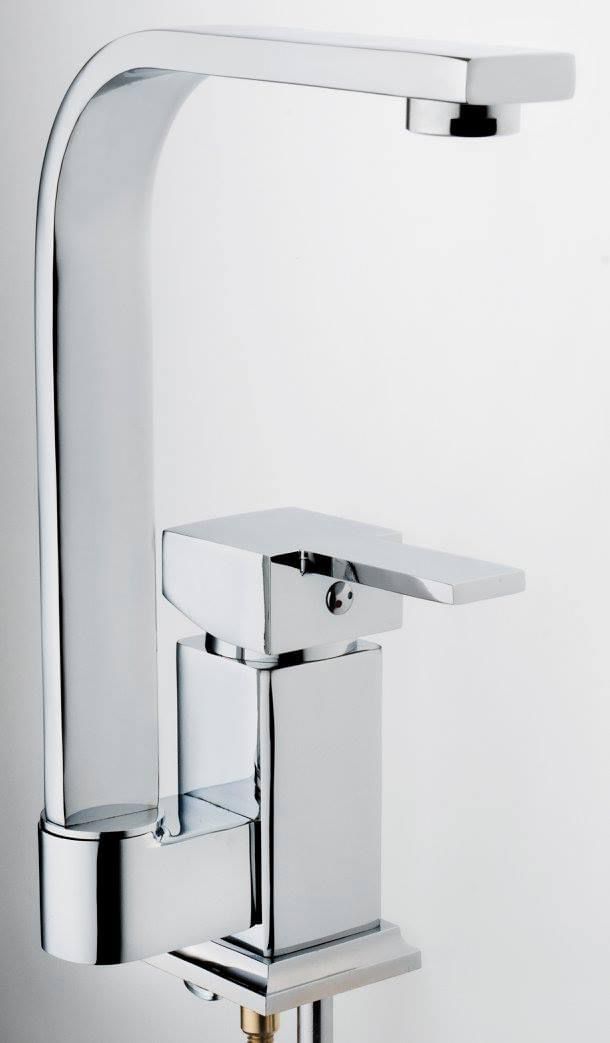 KARE MİX KUĞU LAVABO BATARYASI 